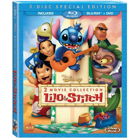 Disney's Lilo & Stitch / Lilo & Stitch 2: Stitch Has a Glitch [Blu-Ray + DVD 2-Movie Collection] DVDs & Blu-Rays Disney   