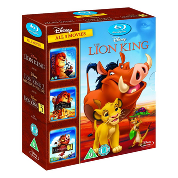 Disney's The Lion King Trilogy [Blu-Ray Box Set] DVDs & Blu-Rays Walt Disney   