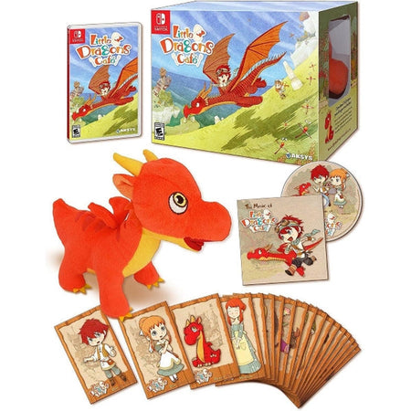 Little Dragons Cafe - Limited Edition [Nintendo Switch] Nintendo Switch Video Game Aksys Games   