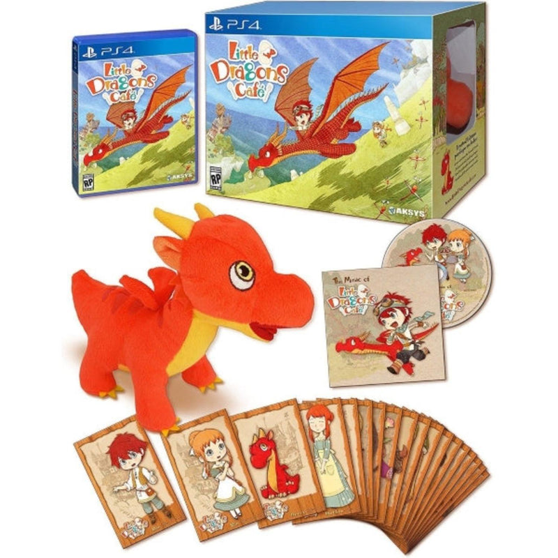 Little Dragons Cafe - Limited Edition [PlayStation 4] PlayStation 4 Video Game Aksys Games   