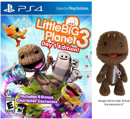 LittleBigPlanet 3 - Plush Edition [PlayStation 4] PlayStation 4 Video Game Sony   