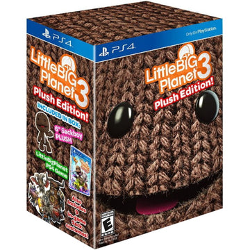 LittleBigPlanet 3 - Plush Edition [PlayStation 4] PlayStation 4 Video Game Sony   