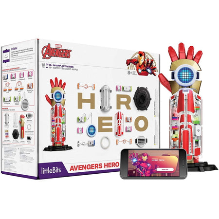 littleBits Marvel Avengers Hero Inventor Kit [Toys, Ages 8+] Toys & Games Marvel   