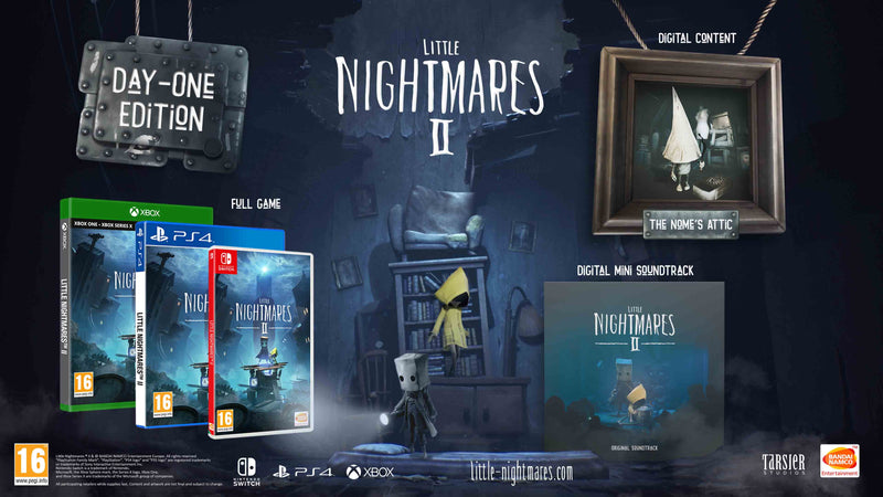 Little Nightmares II - Day One Edition [Nintendo Switch] Nintendo Switch Video Game Bandai Namco   