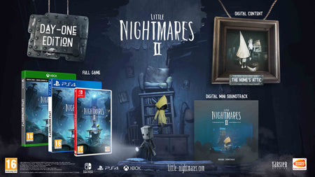 Little Nightmares II - Day One Edition [PlayStation 4] PlayStation 4 Video Game Bandai Namco   