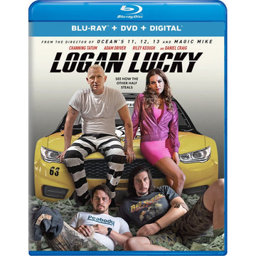 Logan Lucky [Blu-ray + DVD + Digital] DVDs & Blu-Rays Universal Studios   