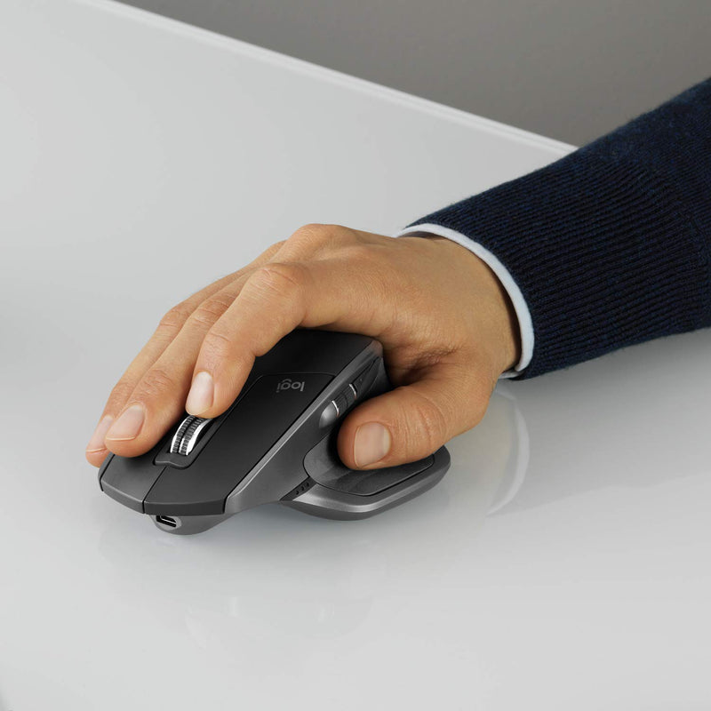 Logitech MX Master 2S Wireless Mouse - Graphite [PC Accessory] PC Accessories Logitech   