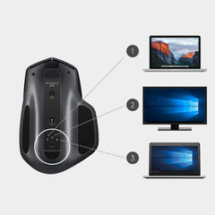 Logitech MX Master 2S Wireless Mouse - Graphite [PC Accessory] PC Accessories Logitech   
