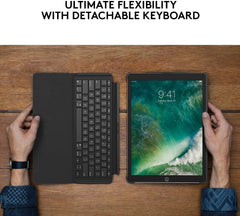 Logitech Slim Combo Keyboard Case for iPad Pro 10.5-inch - Black [Electronics] Electronics Logitech   