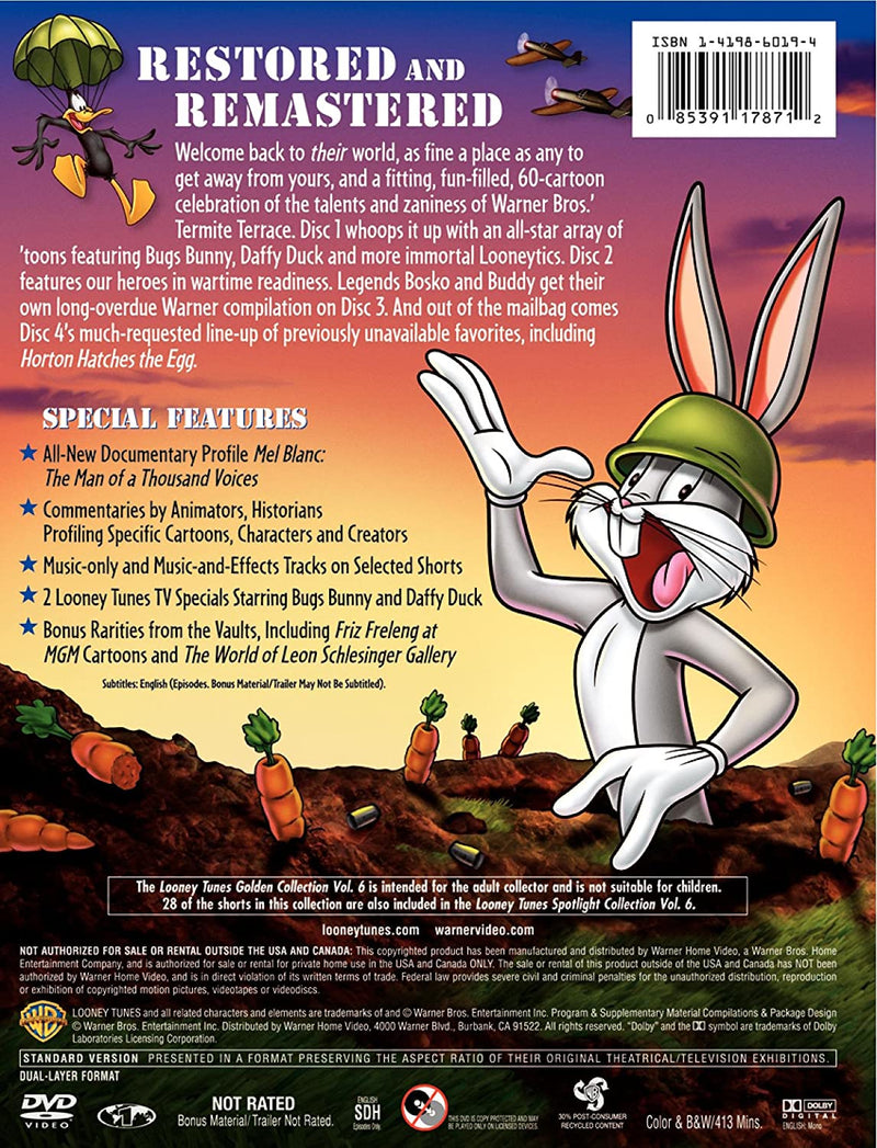 Looney Tunes Golden Collection: Volume Six [DVD Box Set] DVDs & Blu-Rays Warner Brothers   