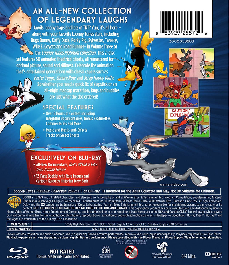 Looney Tunes Platinum Collection: Volume Three [Blu-Ray Box Set] DVDs & Blu-Rays Warner Brothers   