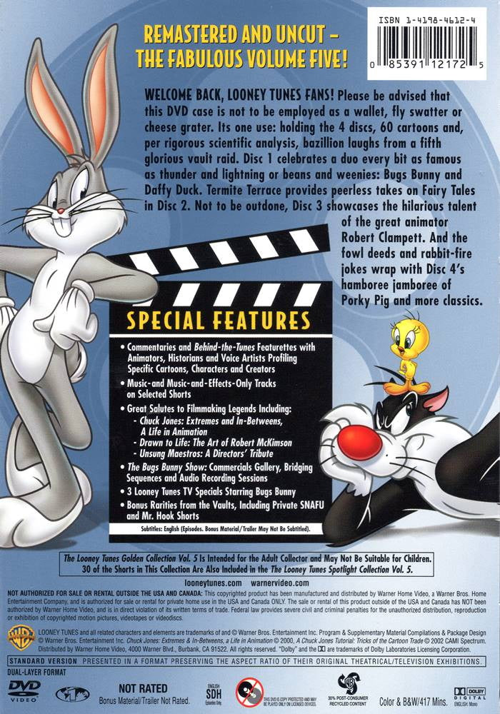 Looney Tunes Golden Collection: Volume Five [DVD Box Set] DVDs & Blu-Rays Warner Brothers   