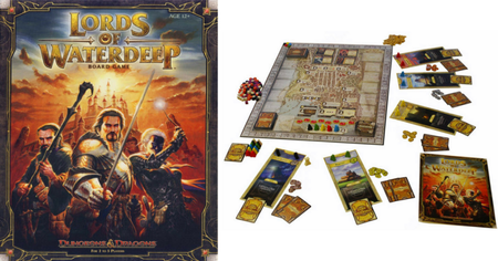 Lords of Waterdeep [Board Game, 2-5 Players] Board Game Dungeons & Dragons   