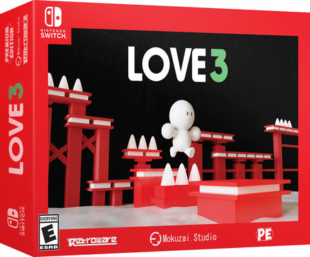 LOVE 3 (Retro) - Premium Edition Games #5 [Nintendo Switch] Nintendo Switch Video Game Premium Edition Games   