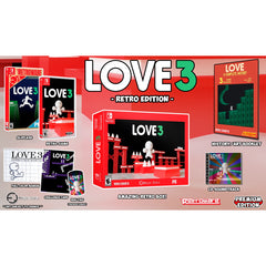 LOVE 3 - Retro Edition [Nintendo Switch] Nintendo Switch Video Game Premium Edition Games   