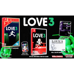 LOVE 3 [Nintendo Switch] Nintendo Switch Video Game Premium Edition Games   