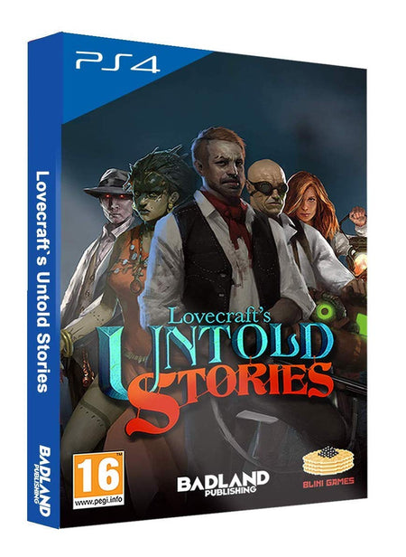 Lovecraft's Untold Stories - Collector's Edition [PlayStation 4] PlayStation 4 Video Game Bad Land Games   