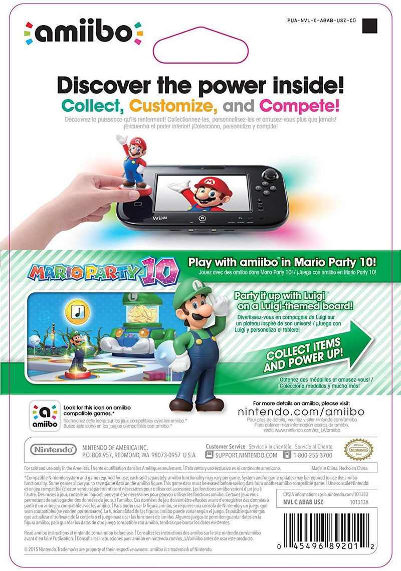 Luigi Amiibo - Super Mario Series [Nintendo Accessory] Nintendo Accessories Nintendo   