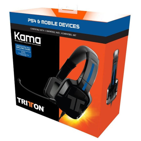 Mad Catz TRITTON Kama Stereo Headset for PlayStation 4 and Mobile Devices - Black [PlayStation 4 Accessory] PlayStation 4 Accessories Mad Catz   