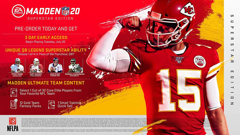 Madden NFL 20 - Superstar Edition [Xbox One] Xbox One Video Game Electronic Arts   