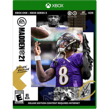 Madden NFL 21 - Deluxe Edition [Xbox Series X / Xbox One] Xbox One Video Game Electronic Arts   