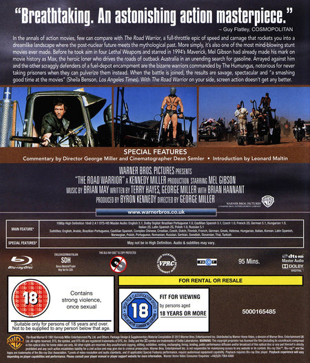 Mad Max 2: The Road Warrior [Blu-ray] DVDs & Blu-Rays Warner Bros.   