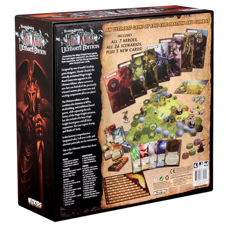 Mage Knight - Ultimate Edition [Board Game, 1-5 Players] Board Game WizKids   