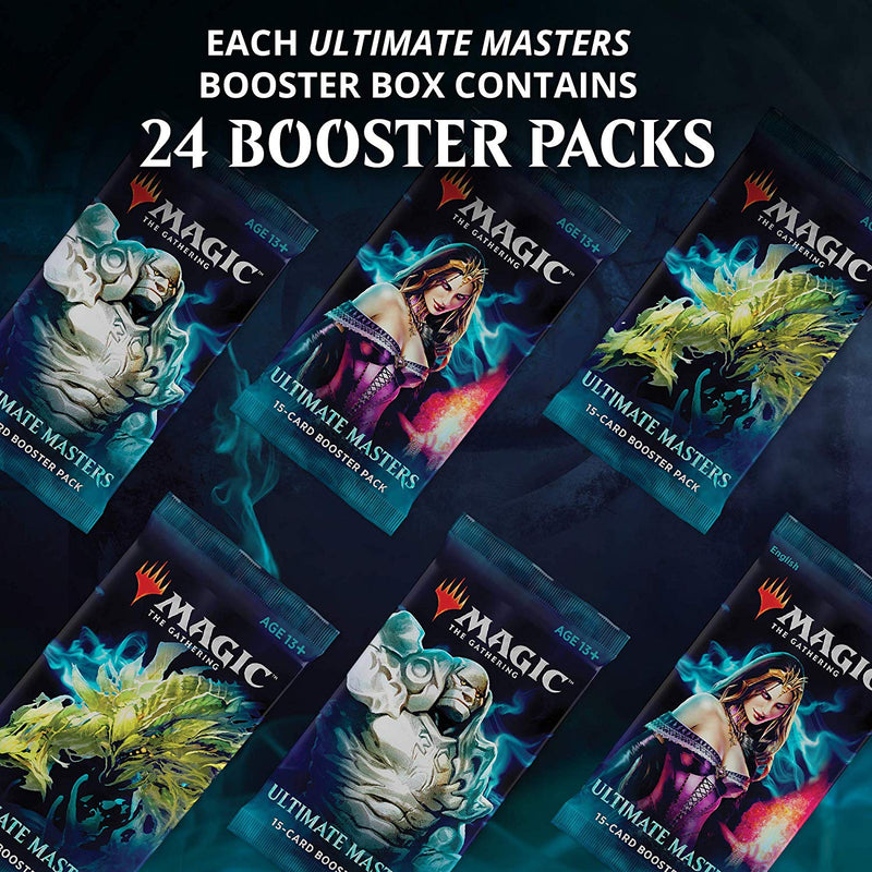 Magic: The Gathering TCG 'Ultimate Masters' Booster Box - 24 Packs Card Game Wizards of the Coast   
