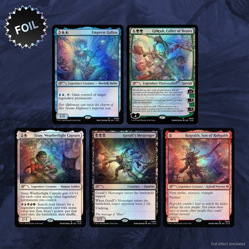 Magic: The Gathering TCG - Secret Lair Drop Series - Finally! Left-Handed Magic Cards - Foil Card Game Wizards of the Coast   