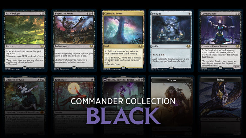 Magic: The Gathering TCG - Commander Collection: Black - Premium Foil Edition Card Game Wizards of the Coast   