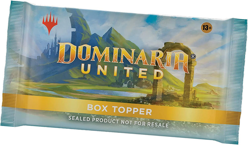 Magic: The Gathering MTG TCG: Dominaria United Collector Booster Box - 12 Packs + Foil Box Topper Card Game Wizards of the Coast