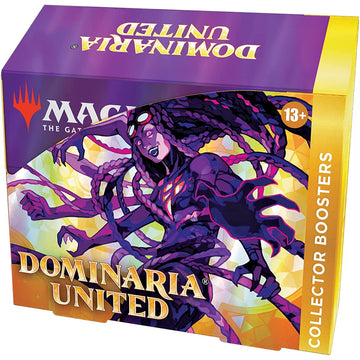 Magic: The Gathering TCG: Dominaria United Collector Booster Box - 12 Packs + Foil Box Topper Card Game Wizards of the Coast