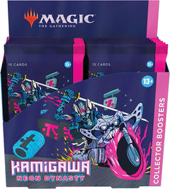 Magic: The Gathering TCG - Kamigawa: Neon Dynasty Collector Booster Box - 12 Packs Card Game Wizards of the Coast   