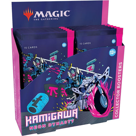 Magic: The Gathering TCG - Kamigawa: Neon Dynasty Collector Booster Box - 12 Packs Card Game Wizards of the Coast   