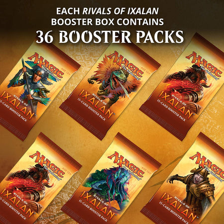 Magic: The Gathering TCG - Rivals of Ixalan Booster Box - 36 Packs Card Game Wizards of the Coast   