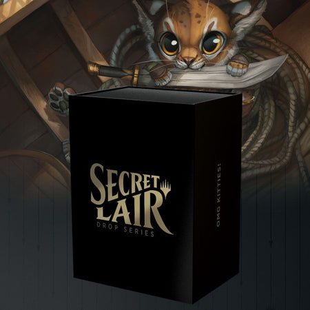 Magic: The Gathering TCG - Secret Lair Drop Series - OMG Kitties! Card Game Wizards of the Coast   