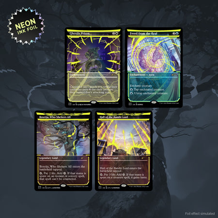 Magic: The Gathering TCG - Secret Lair Drop Series - Showcase: Neon Dynasty - Neon Ink Foil Card Game Wizards of the Coast   