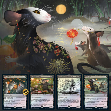 Magic: The Gathering TCG - Secret Lair Drop Series - Year of the Rat Card Game Wizards of the Coast   