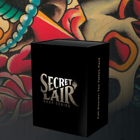 Magic: The Gathering TCG - Secret Lair Drop Series - Full Sleeves: The Tattoo Pack Card Game Wizards of the Coast   