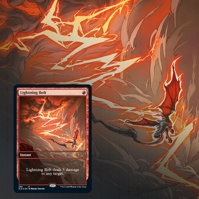 Magic: The Gathering TCG - Secret Lair Drop Series - Mountain, Go Card Game Wizards of the Coast   