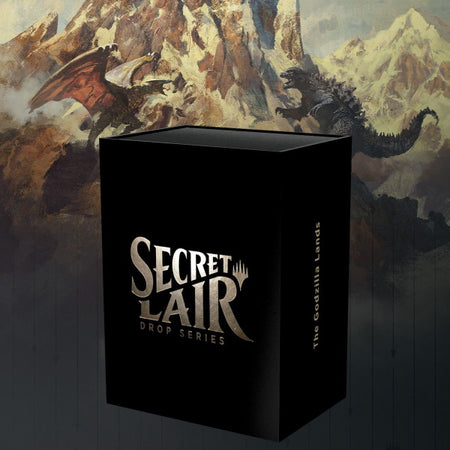 Magic: The Gathering TCG - Secret Lair Drop Series - The Godzilla Lands Card Game Wizards of the Coast   