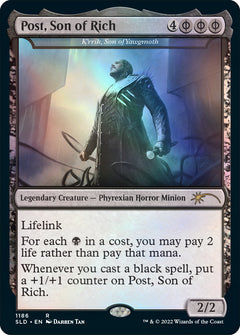 Magic: The Gathering TCG - Secret Lair x Post Malone: Backstage Pass - Foil Card Game Wizards of the Coast   