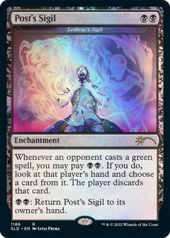 Magic: The Gathering TCG - Secret Lair x Post Malone: Backstage Pass - Foil Card Game Wizards of the Coast   