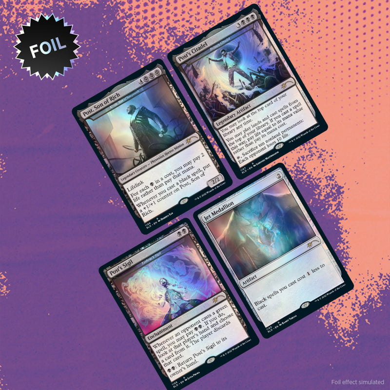 Magic: The Gathering TCG - Secret Lair x Post Malone: Backstage Pass - Foil Card Game Wizards of the Coast   