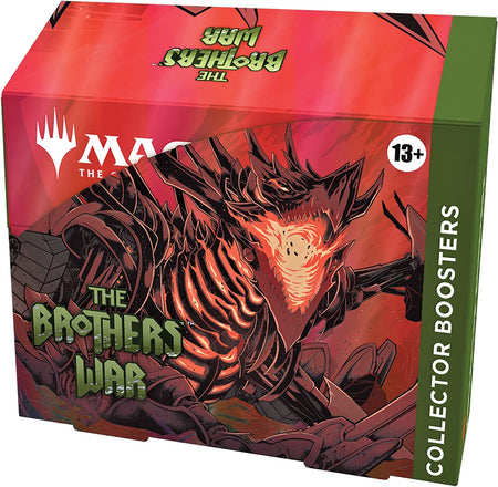 Magic: The Gathering TCG - The Brothers War Collector Booster Box - 12 Packs Card Game Wizards of the Coast   