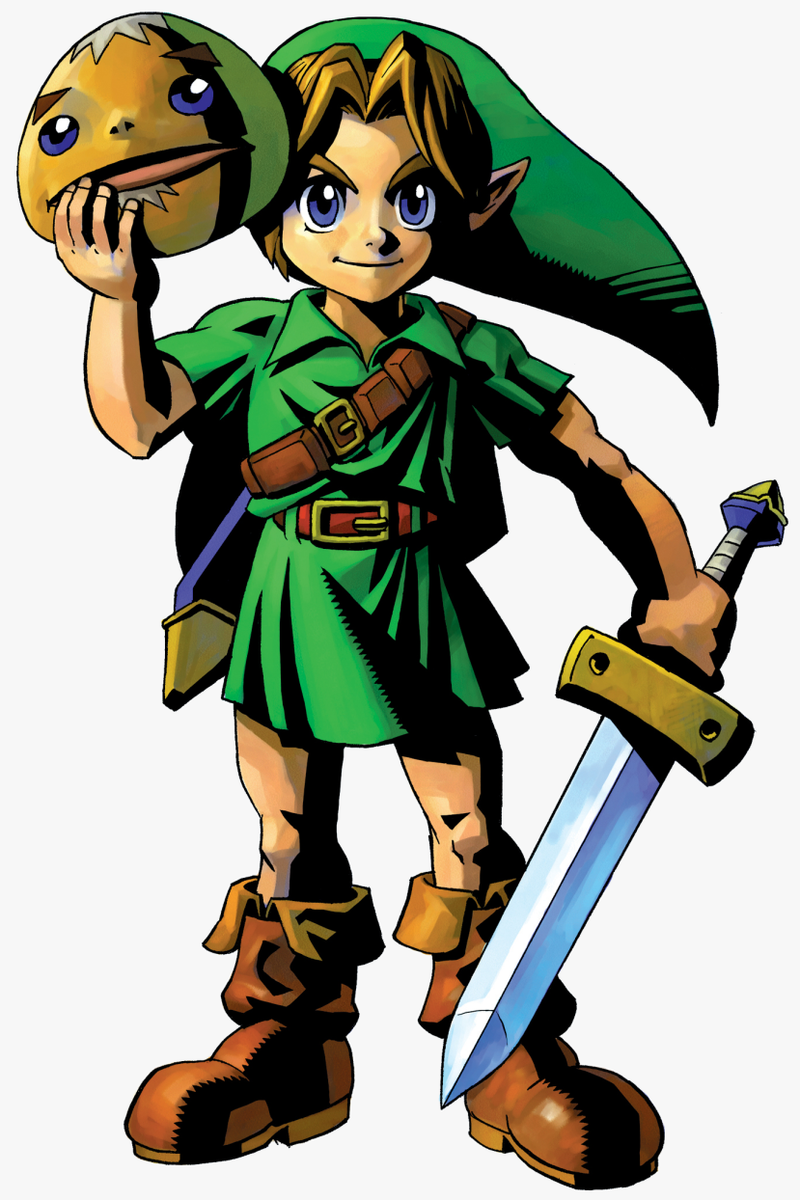 Majora's Mask Link Amiibo - The Legend of Zelda Series [Nintendo Accessory] Nintendo Accessories Nintendo   