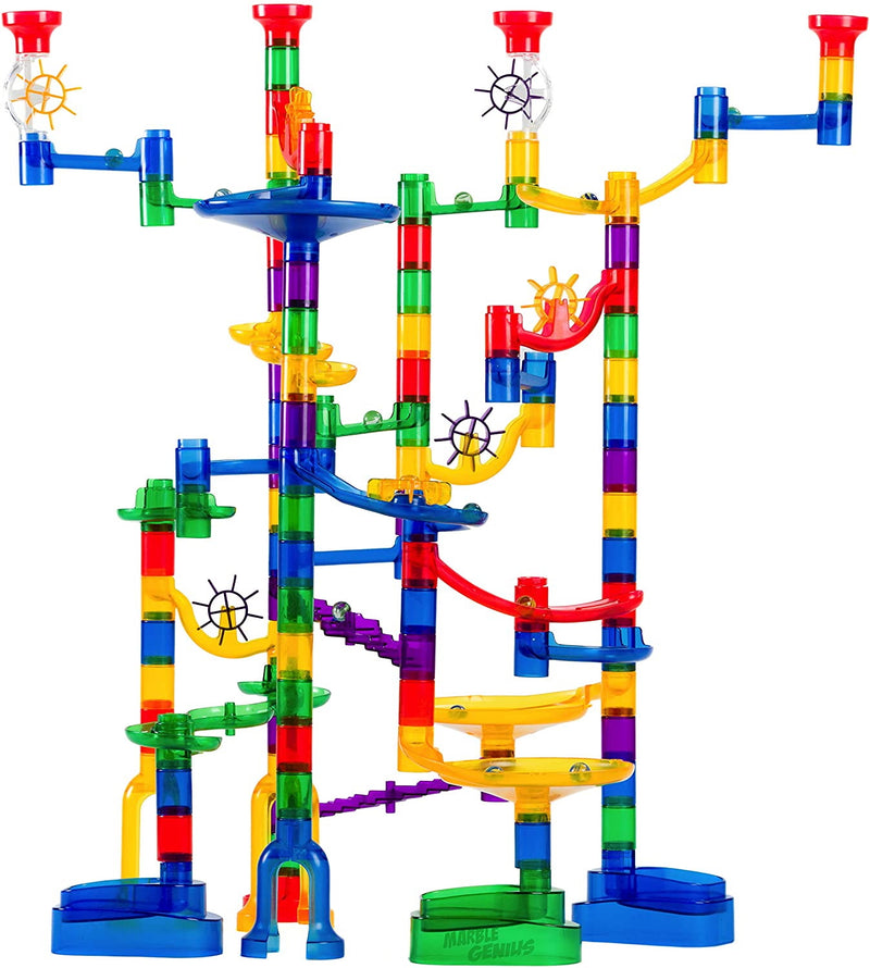 Marble Genius Marble Run Super Set - 150 Piece Set [Toys, Ages 3+] Toys & Games Marble Genius   