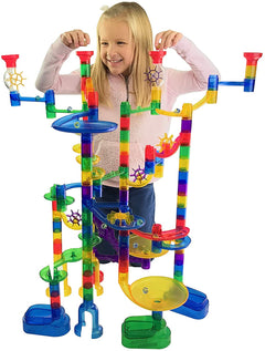 Marble Genius Marble Run Super Set - 150 Piece Set [Toys, Ages 3+] Toys & Games Marble Genius   