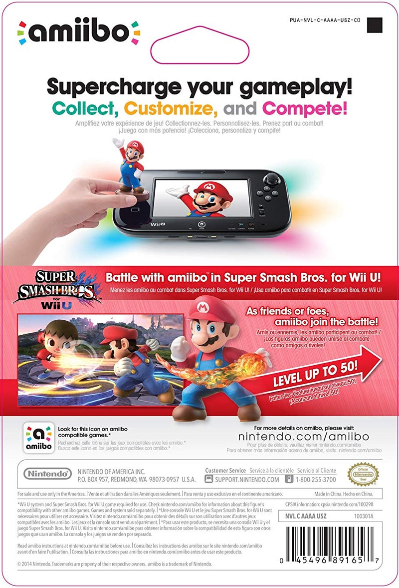 Mario Amiibo - Super Smash Bros. Series [Nintendo Accessory] Nintendo Accessories Nintendo   