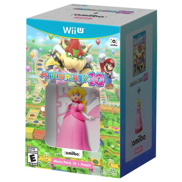 Mario Party 10 + Peach Amiibo [Nintendo Wii U] Nintendo Wii U Video Game Nintendo   